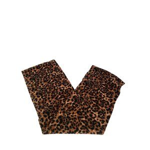 Infinity Scarf Animal Print Cheetah Fleece Warm Cozy winter Brown Black Cheetah